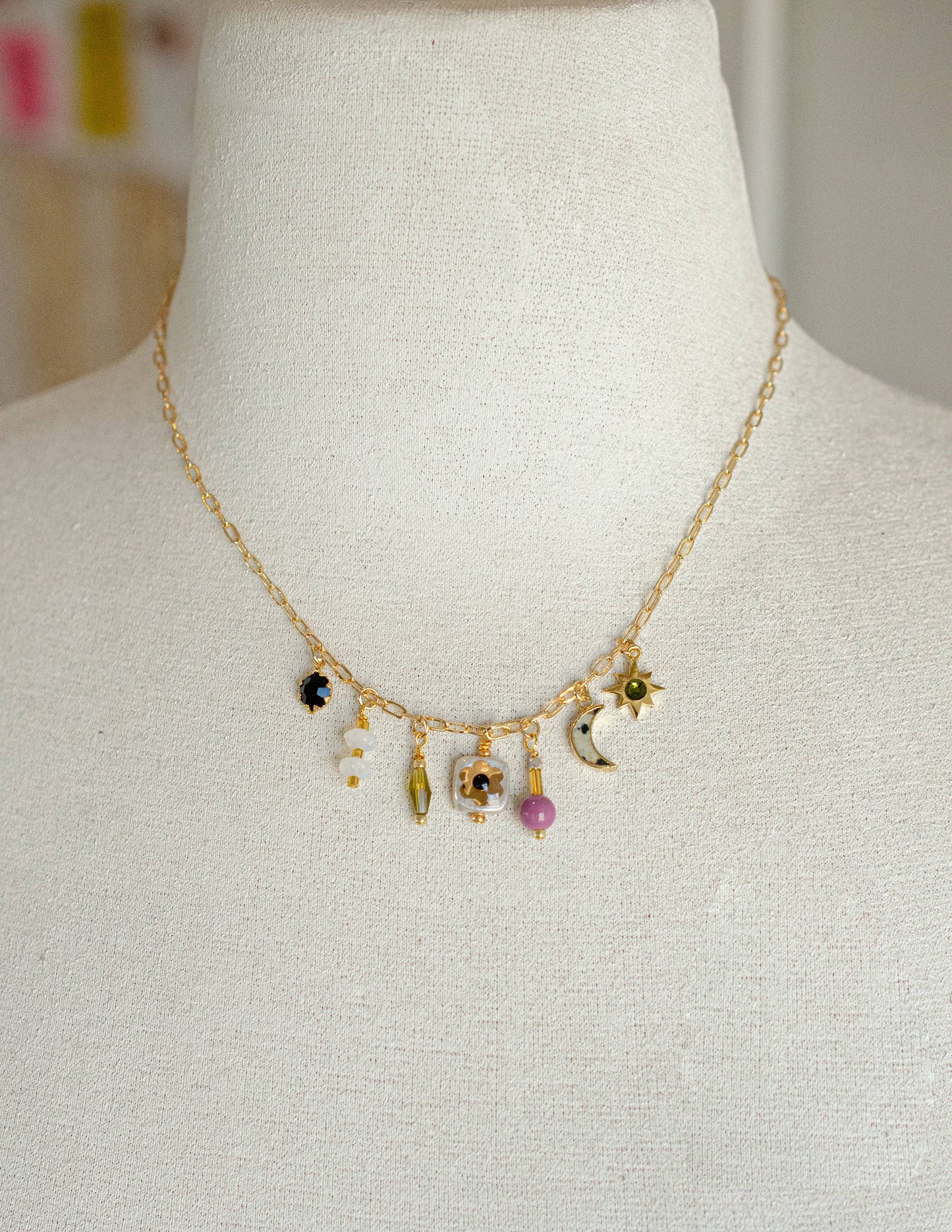 Floret Charm Necklace