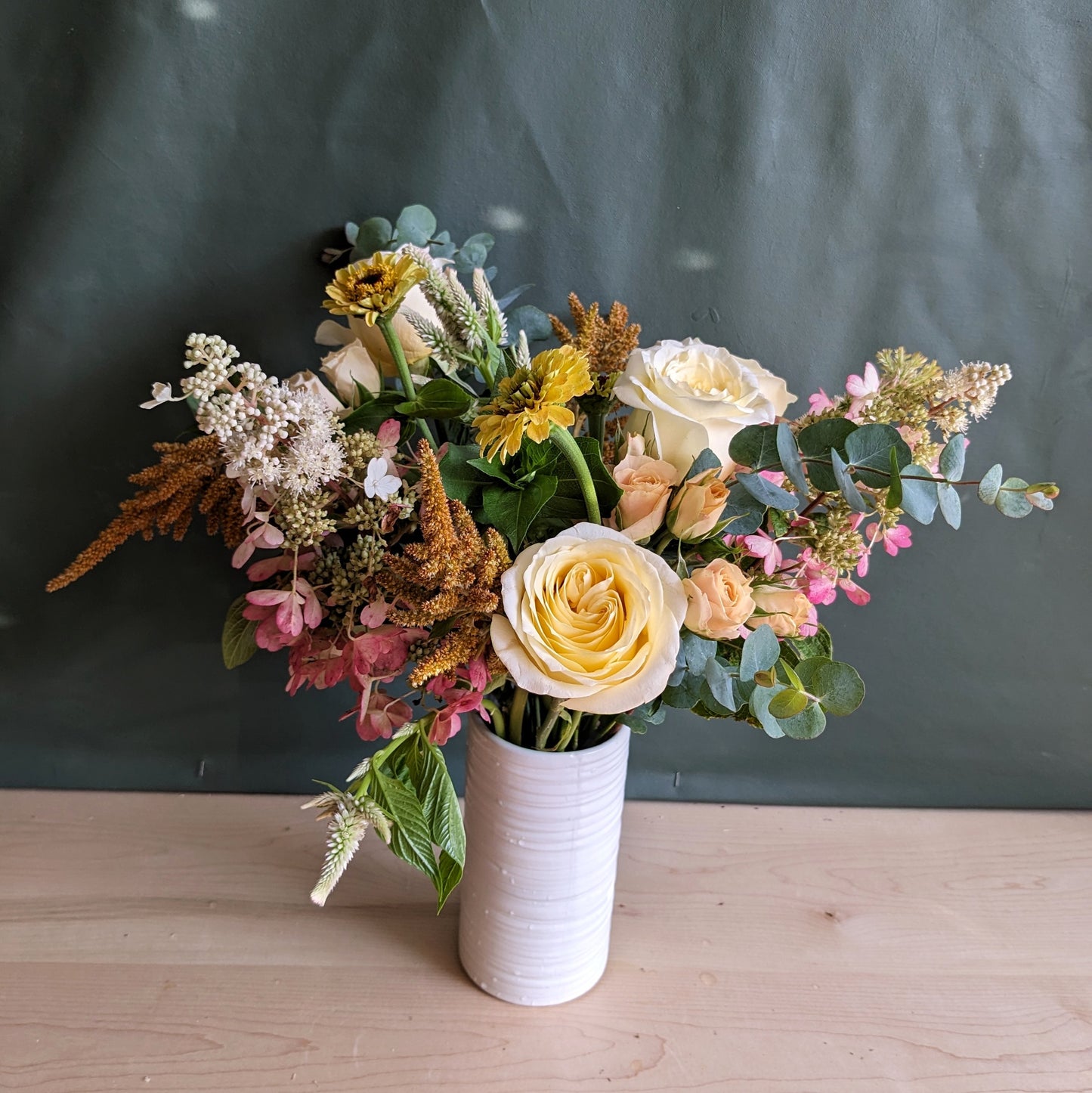 Seasonal White Centerpiece (all sizes)