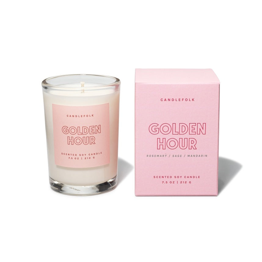 Golden Hour Soy Candle