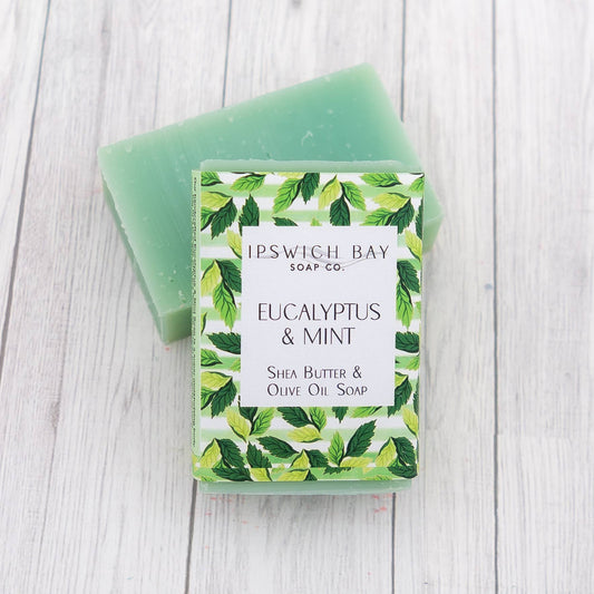 Eucalyptus & Mint: Front- Shop Logo or Town Name