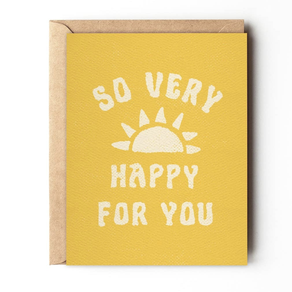 So Very Happy for You Card