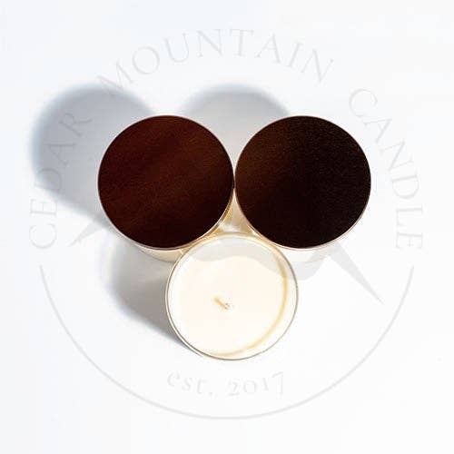 Lavender & Spring Apricot - 9 oz Whiskey Glass Candle