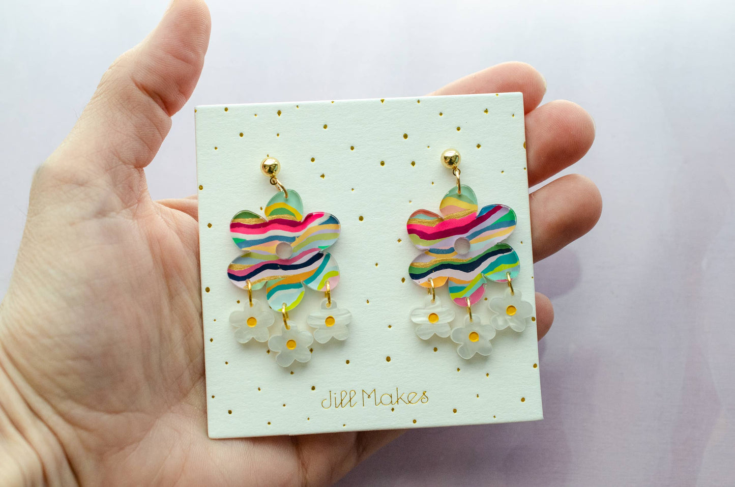 Groovy Flower Earrings