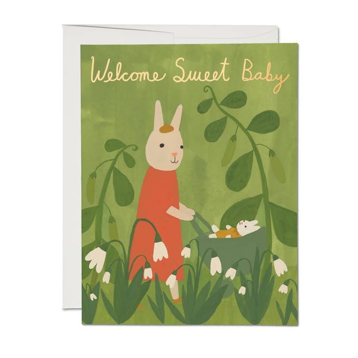 Welcome Sweet Baby card
