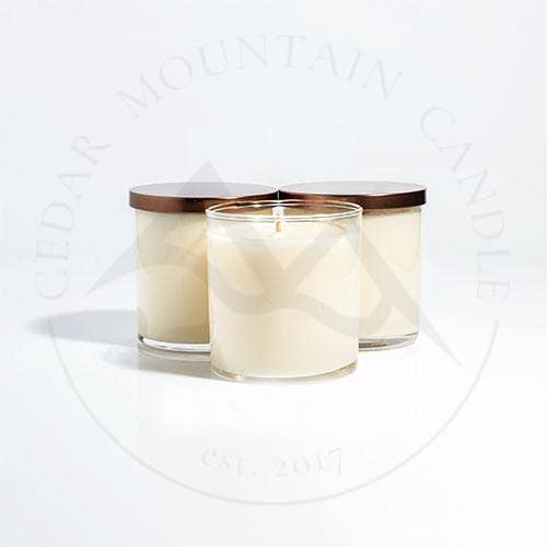 Blackberry Bourbon - 9 oz Whiskey Glass Candle