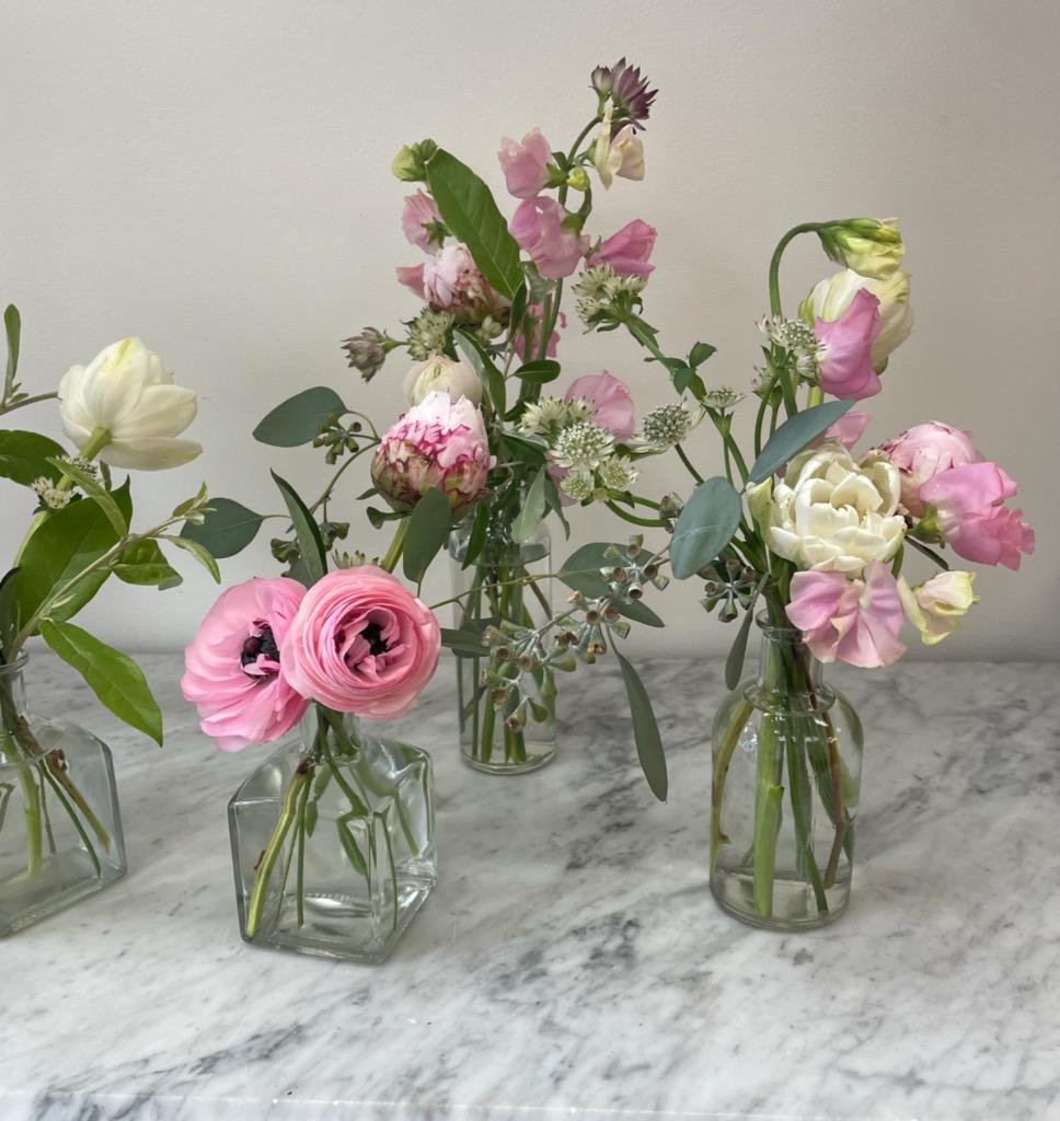 Bud Vase Decor - Wild Flower Shop
