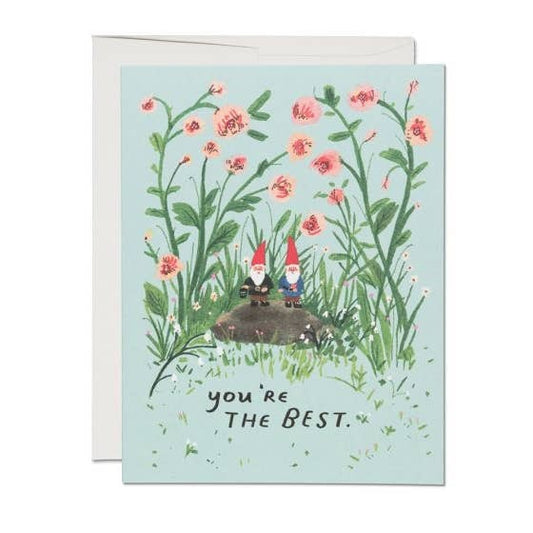 You're the Best Gnome card