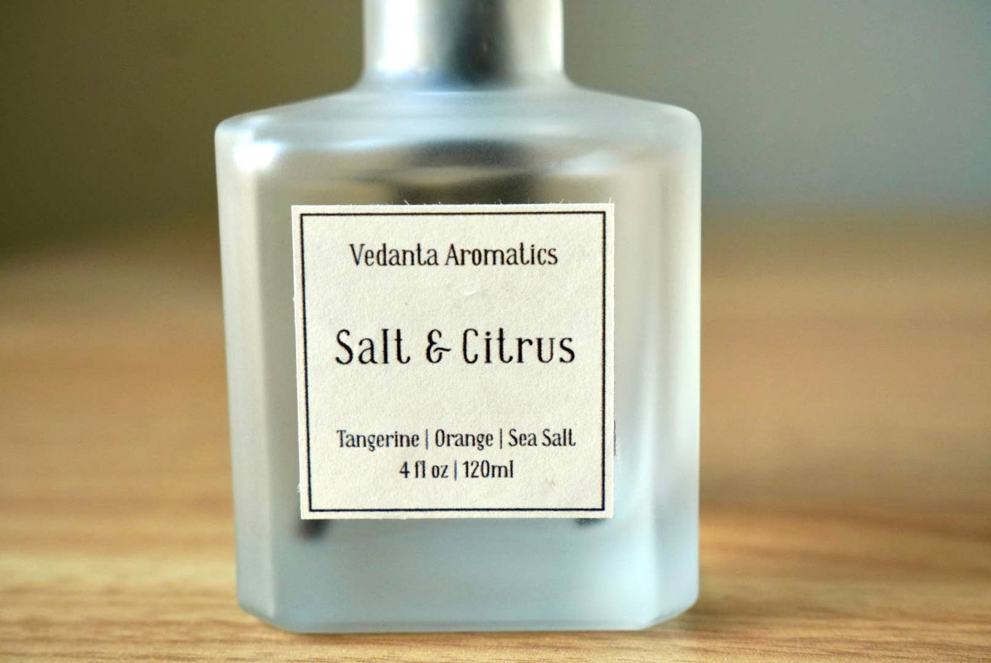 Salt & Citrus - Orange, Sea Salt, Cedar - Reed Diffuser 4 oz