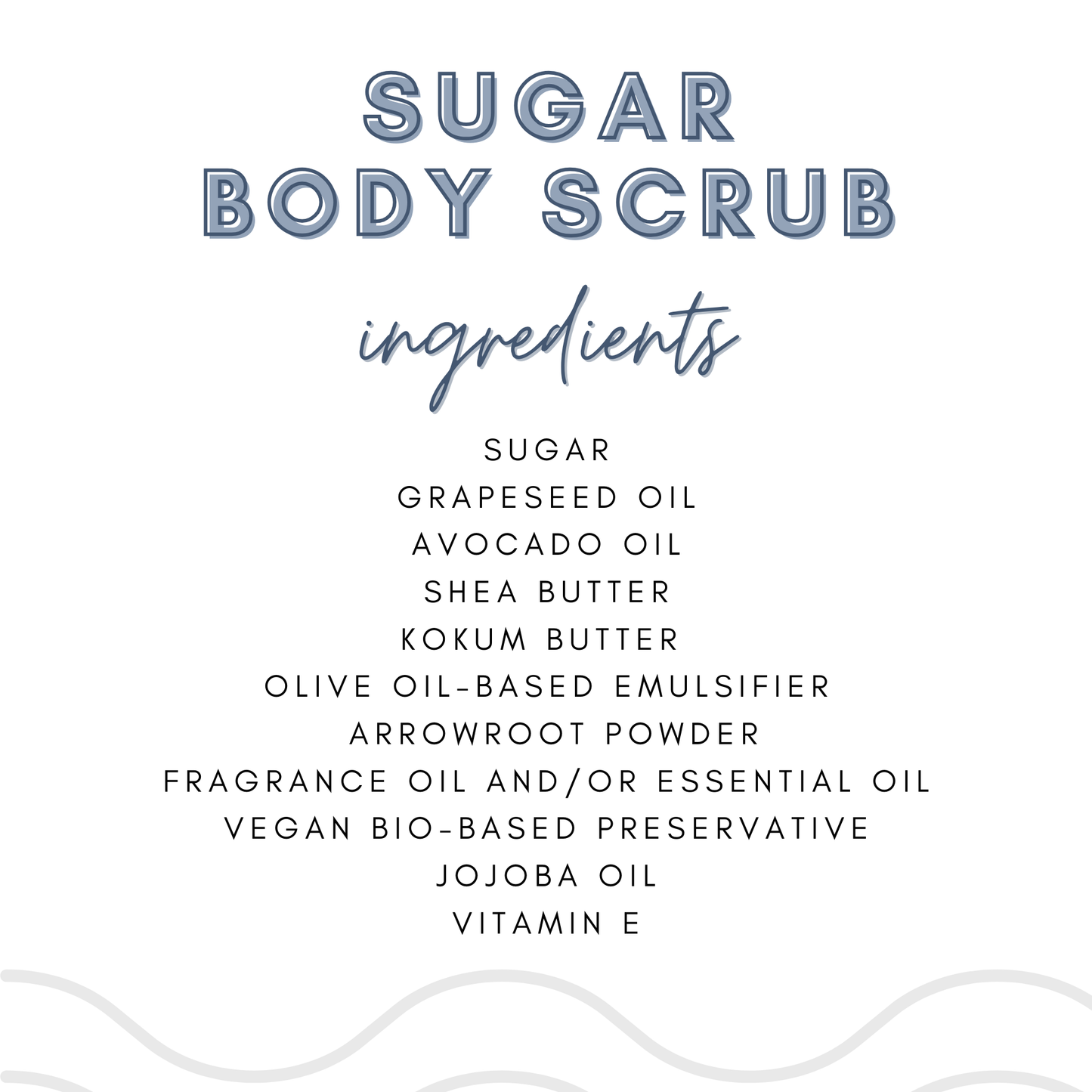 Eucalyptus Lemon Sugar Scrub