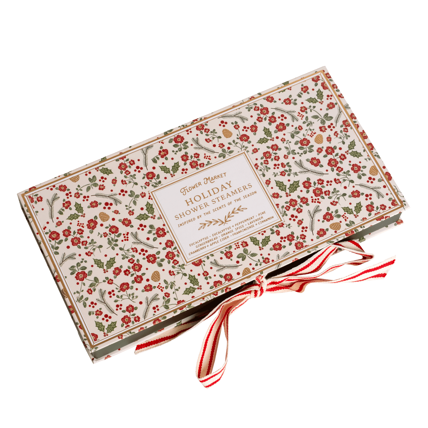 Holiday Shower Steamers 8-Pack | Spa Aromatherapy Gift Set