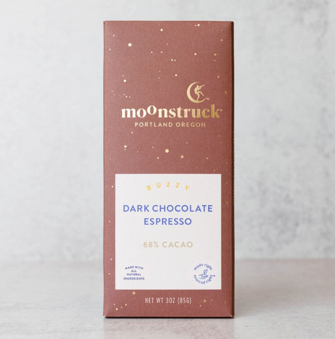 Buzzy Dark Espresso Chocolate Bar