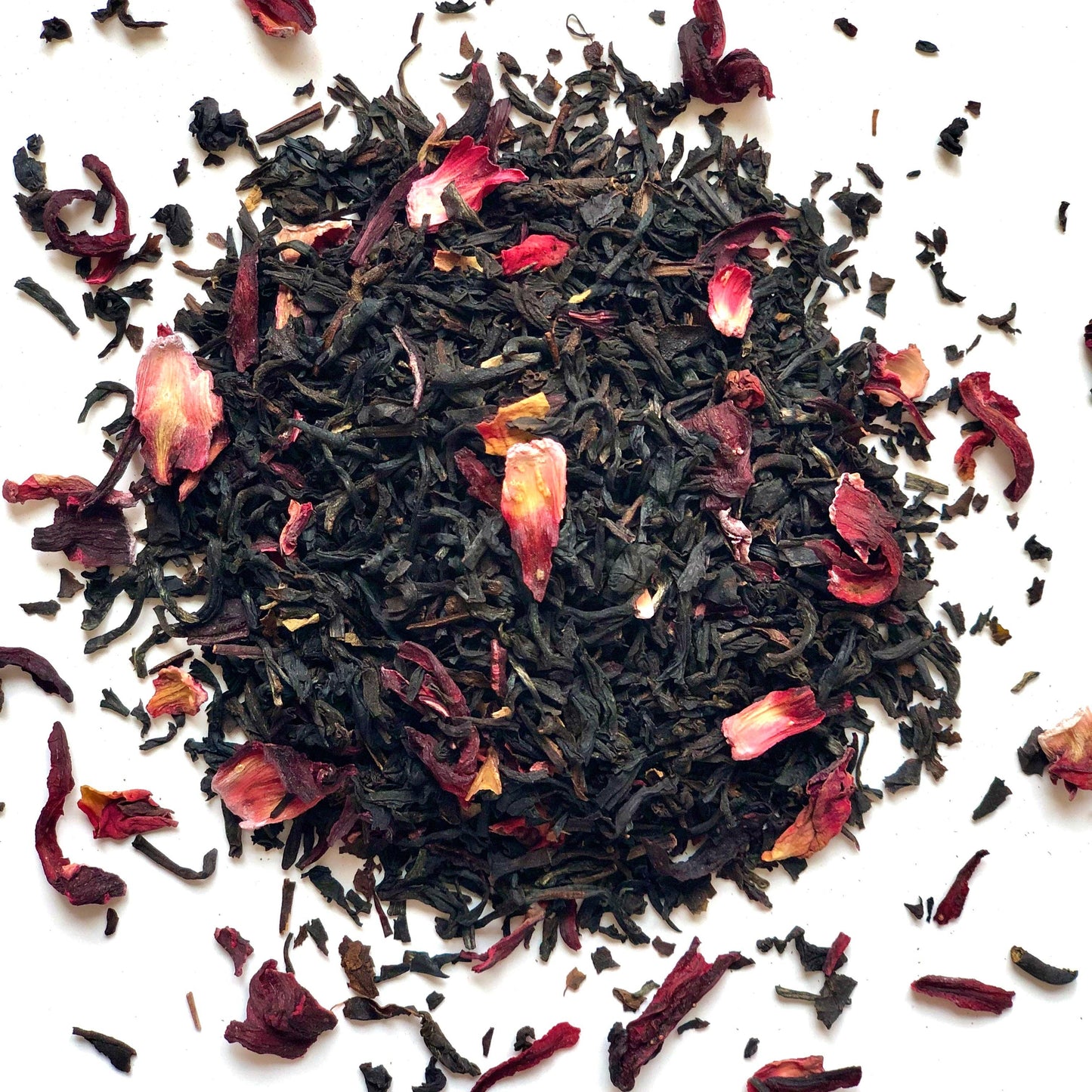 Wild Strawberry Black Tea – Fruity Loose Leaf Blend: 2.0 oz Loose