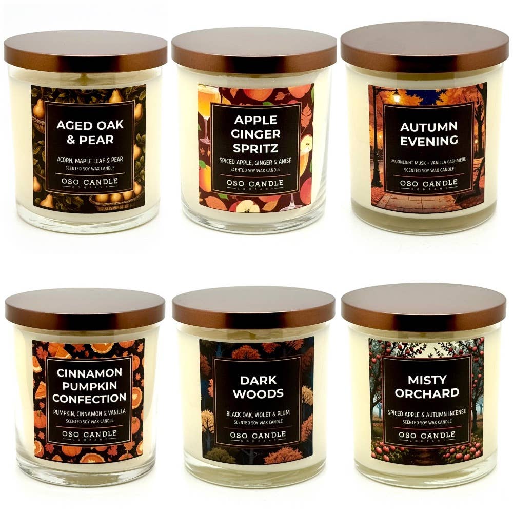 Autumn Favorites 8.5 oz Candle 6-Pack