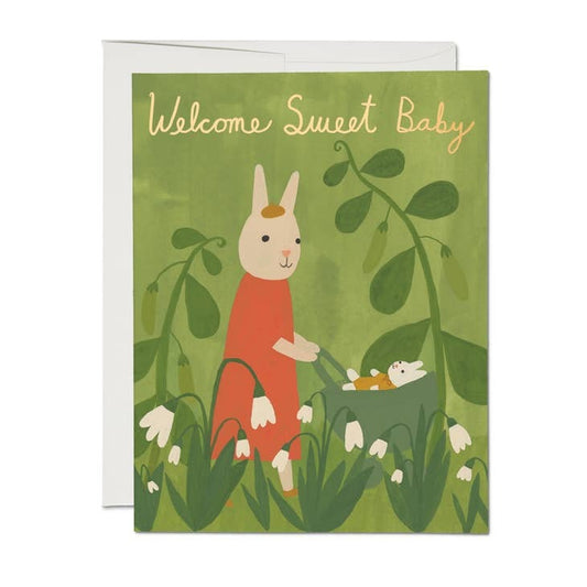 Welcome Sweet Baby card