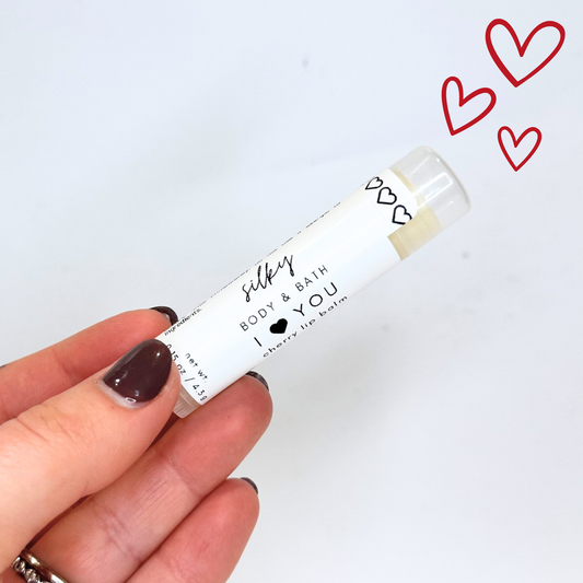 "I <3 YOU" Cherry Lip Balm