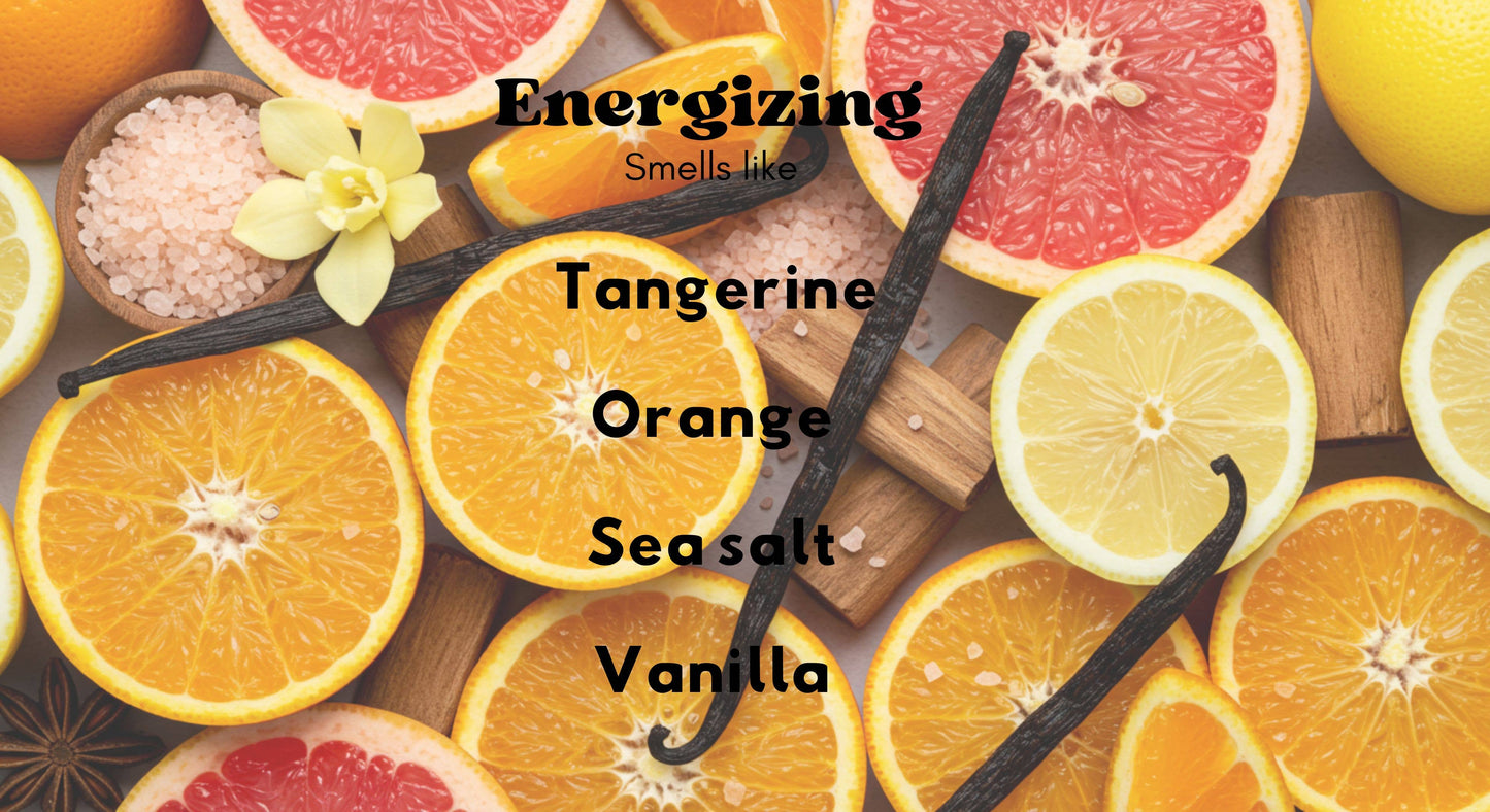 Salt & Citrus - Orange, Sea Salt, Cedar - Reed Diffuser 4 oz