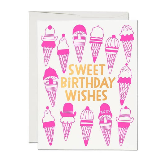 Sweet Birthday Wishes card