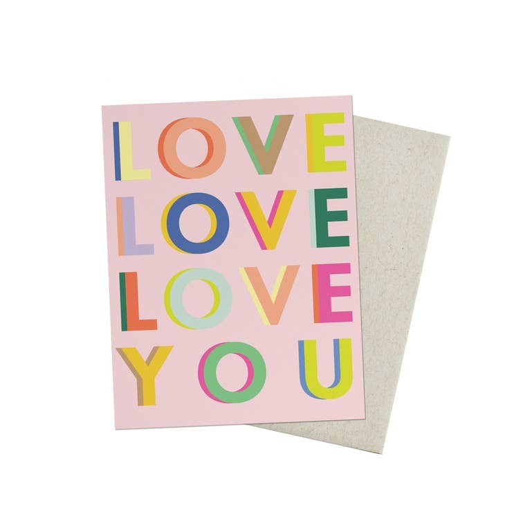Love Multicolor Card