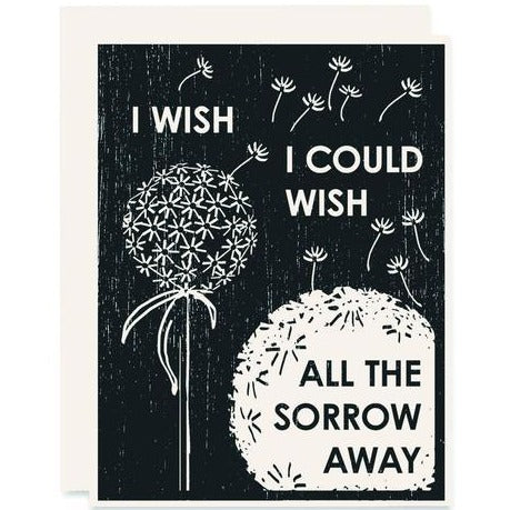 Sorrow card - Wild Flower Shop