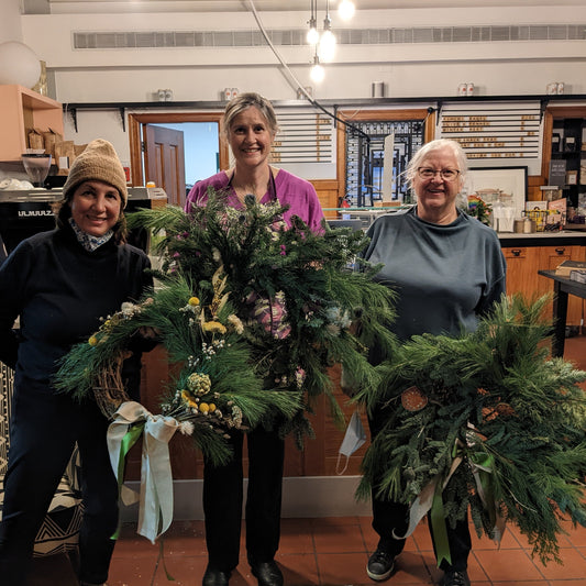 SOLD OUT Third Annual Wreath-Making Party 12/9
