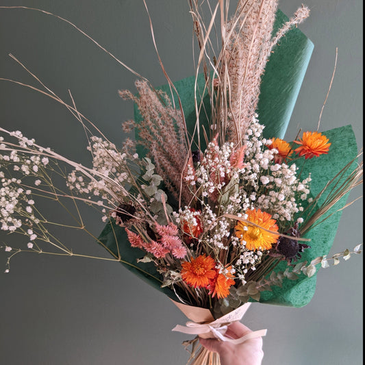 Small Bright Dried Bouquet