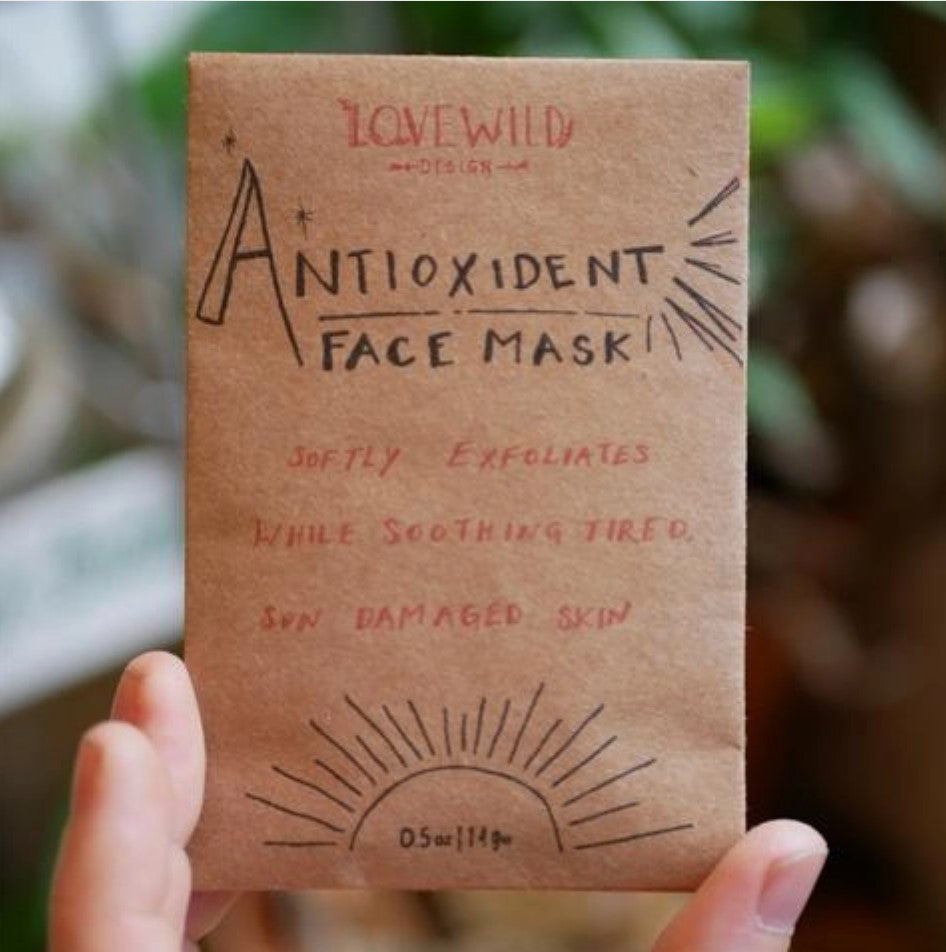 Antioxidant face mask - Wild Flower Shop