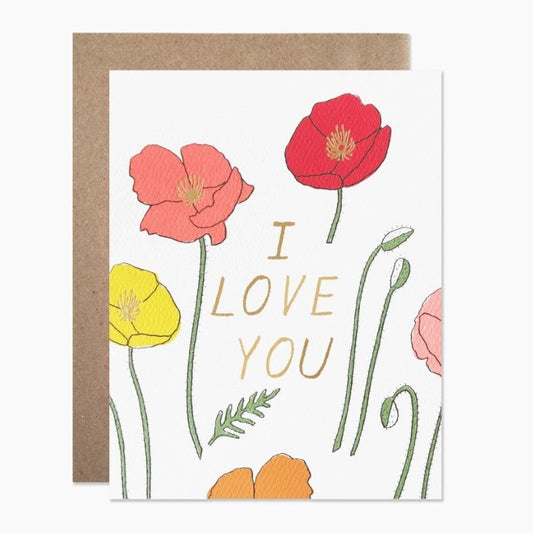 Poppy I Love You Card